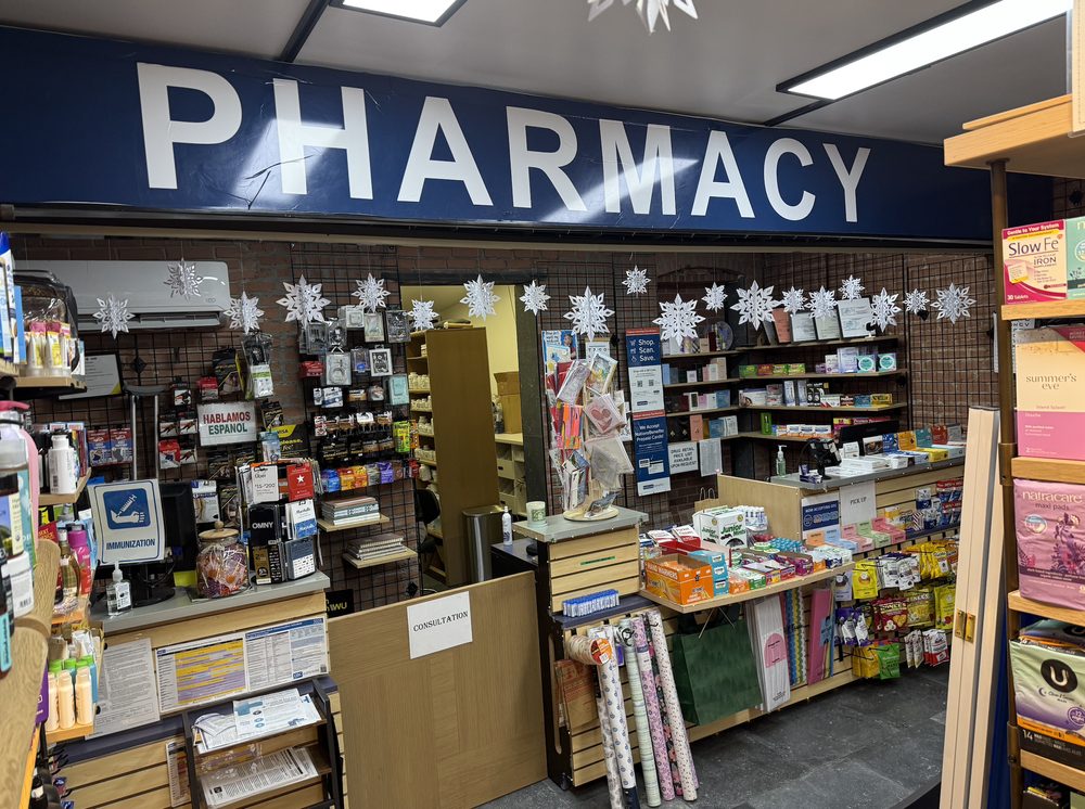 Inside Dose Pharmacy on 5th Avenue, Brooklyn